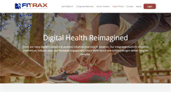 Desktop Screenshot of fitrax.com